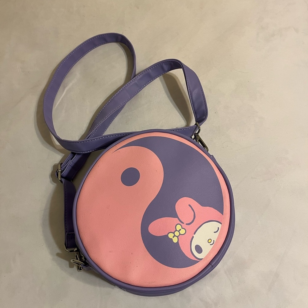 Loungefly My Melody and Kuromi Crossbody Bag